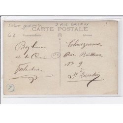 SAINT QUENTIN : carte photo de l'immeuble au 9 rue Bailleux - très bon état