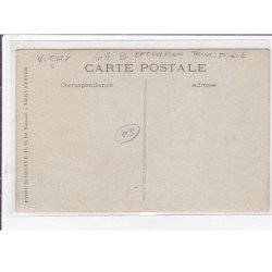 VICHY : carte photo d'une voiture d'excursion (autocar) - très bon état