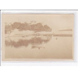 BEAULIEU SUR MER : lot de 2 cartes photo de la promenade Maurice Rouvier - très bon état