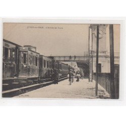 JUVISY : l'arrivée des trains (gare) - très bon état