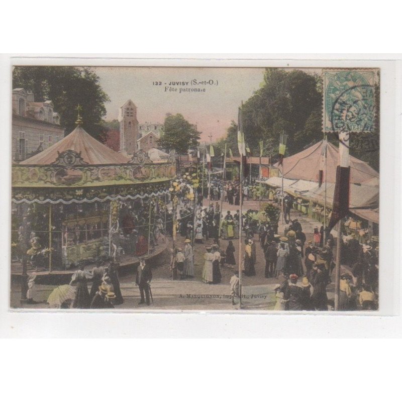 JUVISY : la fête patronale (manège) - très bon état