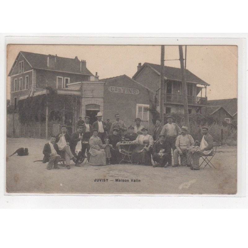 JUVISY : commerce de vins - maison VATIN - état