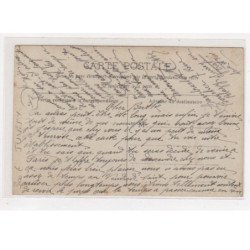 JUVISY : carte photo de la boucherie Lambrecht - très bon état