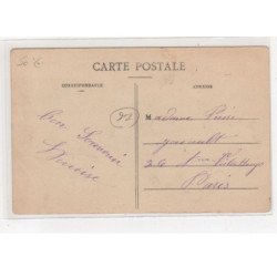 JUVISY : inondations 1910 : aspect d'un quartier inondé et maison Farjat - très bon état