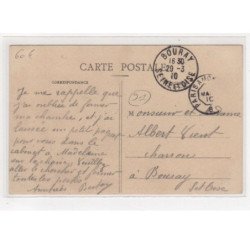 JUVISY : inondations 1910 : rue Pasteur et pont de chemin de fer P.O. - très bon état