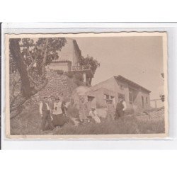 Bouilladisse -LA DESTROUSSE?- LES ESPLAYES : lot de 3 cartes photo du village en 1933 - très bon état