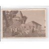 Bouilladisse -LA DESTROUSSE?- LES ESPLAYES : lot de 3 cartes photo du village en 1933 - très bon état