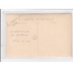 Bouilladisse -LA DESTROUSSE?- LES ESPLAYES : lot de 3 cartes photo du village en 1933 - très bon état