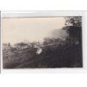 LONGUYON : lot de 6 cartes photo de la gare en ruine (guerre 14-18) - très bon état