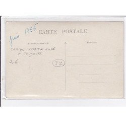 A LOCALISER : carte photo d'un camion de livraison de chaussures (immatriculé à TOULOUSE) - très bon état