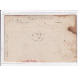 A LOCALISER : carte photo de l'estaminet CAMBRAY HENNEBIQUE "mieux vaut içi qu'en face" - état (trace au dos)