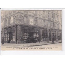 VERSAILLES : magasin "à la Paroisse" mercerie - soieries - dentelles - très bon état