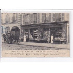 VERSAILLES : épicerie des villas de Clagny - maison Marcellas - Gabard successeur - état