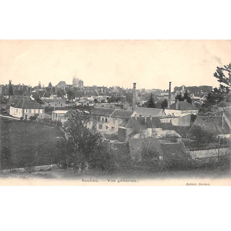 SAULIEU - Vue générale - très bon état SAULIEU - Vue générale - très bon état