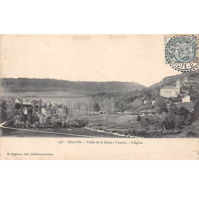 Vallée de la Seine à VAUROIS - L'Eglise - très bon état