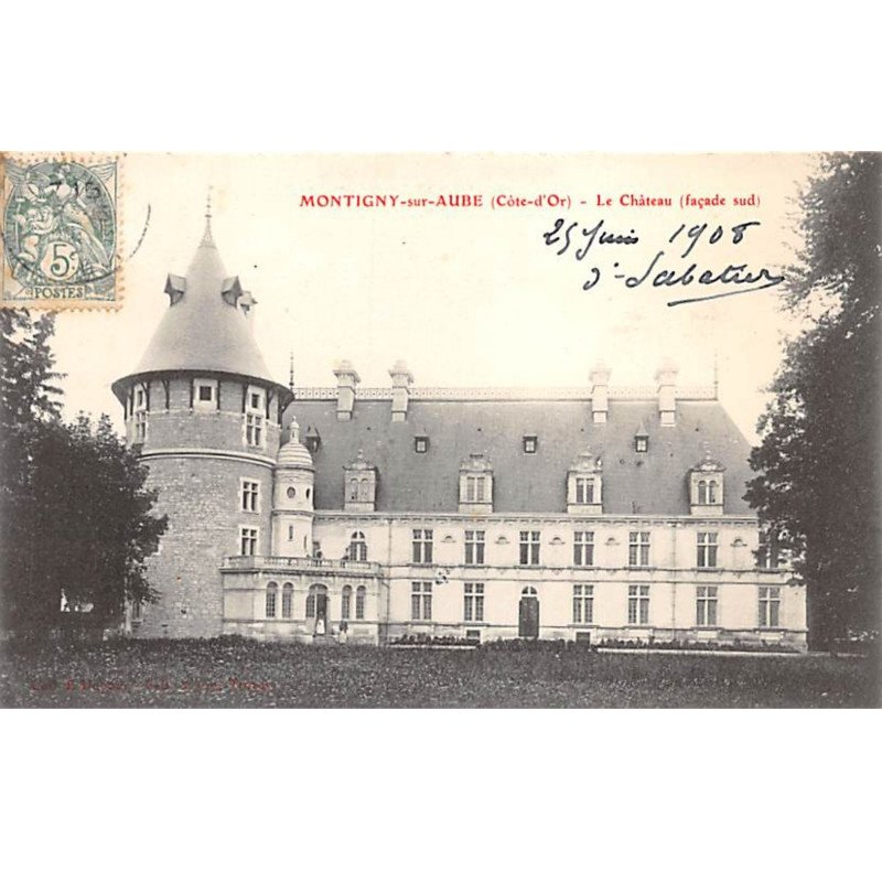 MONTIGNY SUR AUBE - Le Château - très bon état
