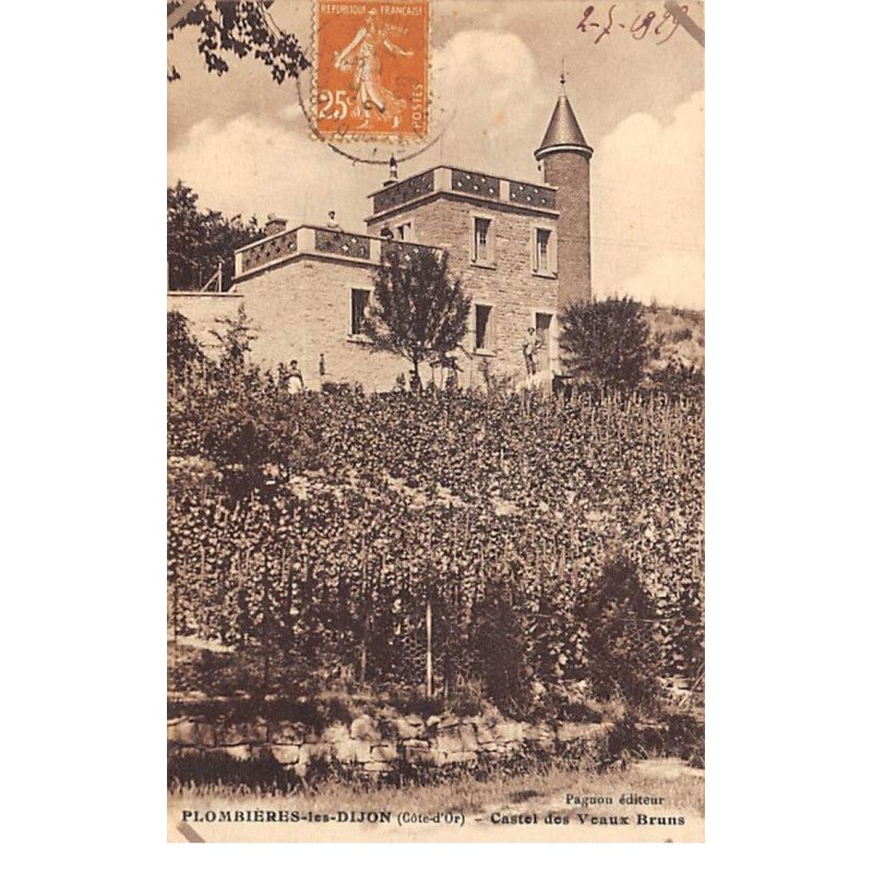 PLOMBIERES LES DIJON - Castel des Veaux Bruns - très bon état
