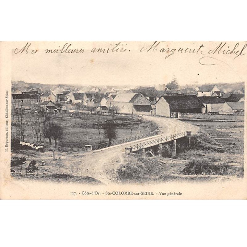 SAINTE COLOMBE SUR SEINE - Vue générale - très bon état