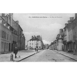 CHATILLON SUR SEINE - La Rue de Chaumont - très bon état