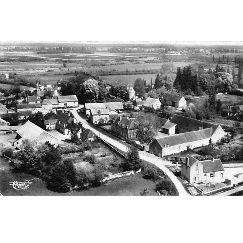 COMBERTAULD - L'Ecole et coin du Moulin - Vue aérienne - très bon état