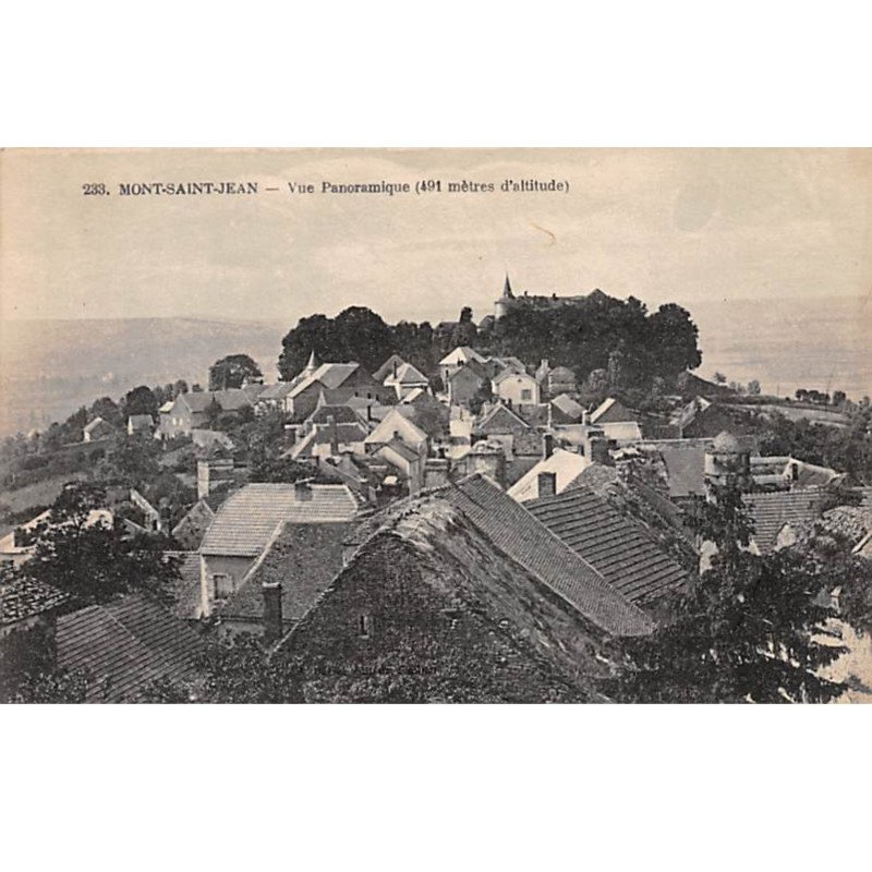 MONT SAINT JEAN - Vue panoramique - très bon état