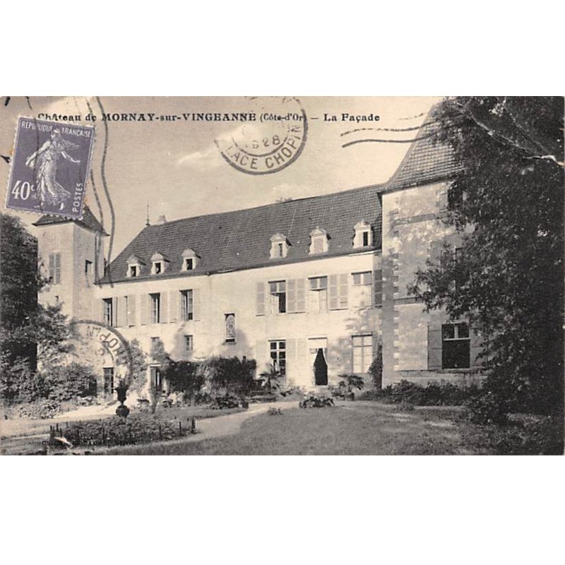 Château de MORNAY SUR VINGEANNE - La Façade - très bon état
