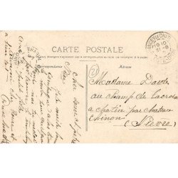 GRANCEY LE CHATEAU - La terrasse prise du Parc - très bon état