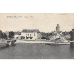 SEURRE - Eglise et Quai - très bon état