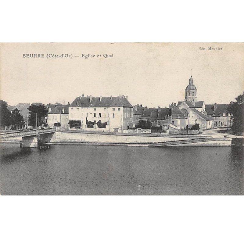 SEURRE - Eglise et Quai - très bon état