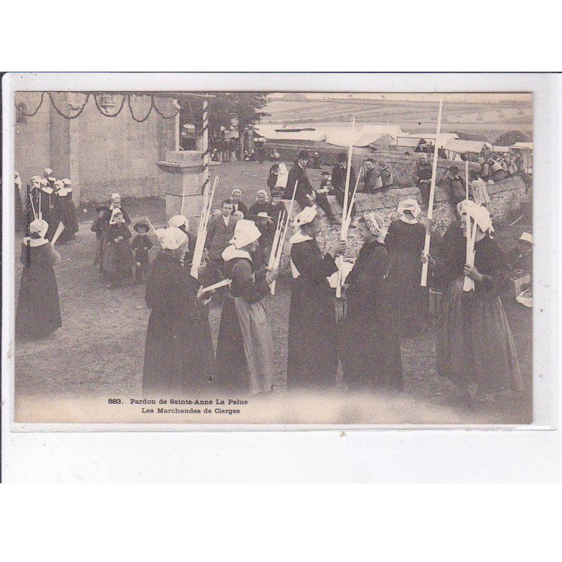 SAINTE-ANNE-la-PALUE: les marchandes de cierges - très bon état