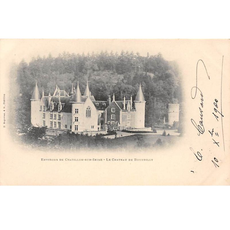 Environs de Chatilon sur Seine - Le Château de BOURBILLY - très bon état