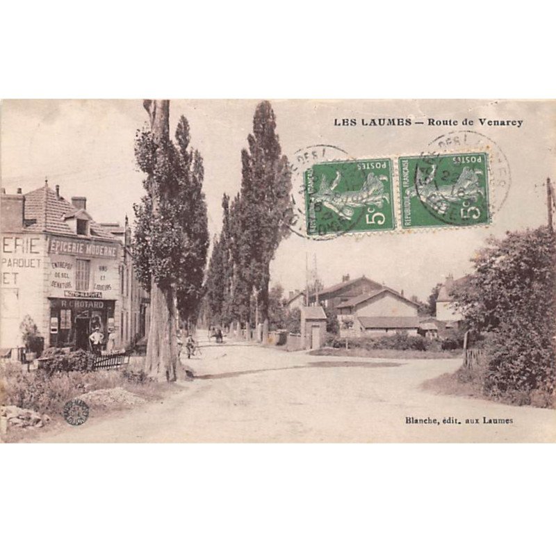 LES LAUMES - Route de Venarcy - très bon état