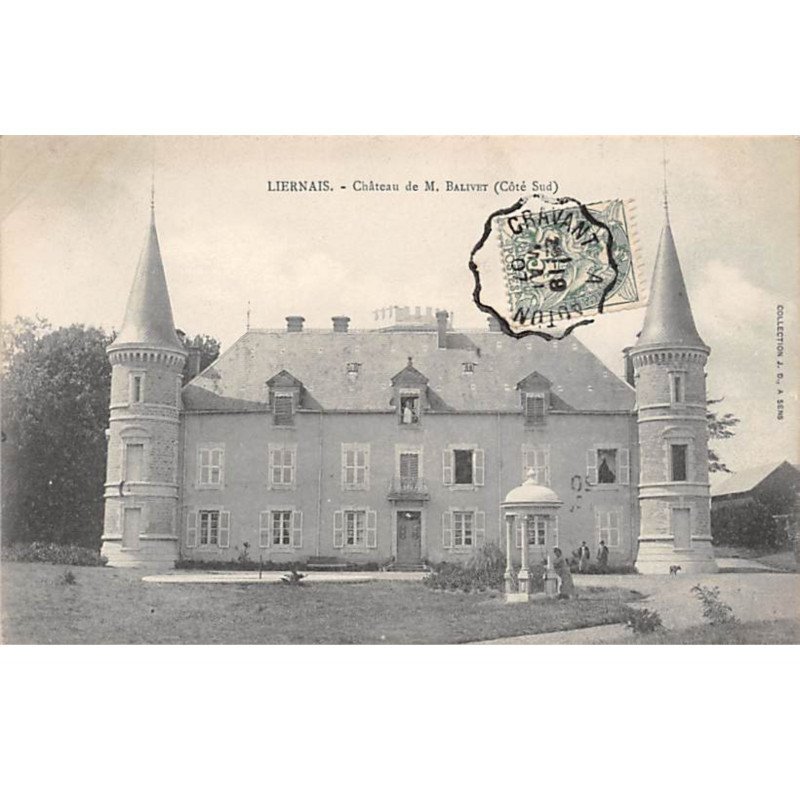 LIERNAIS - Château de M. Balivet - très bon état