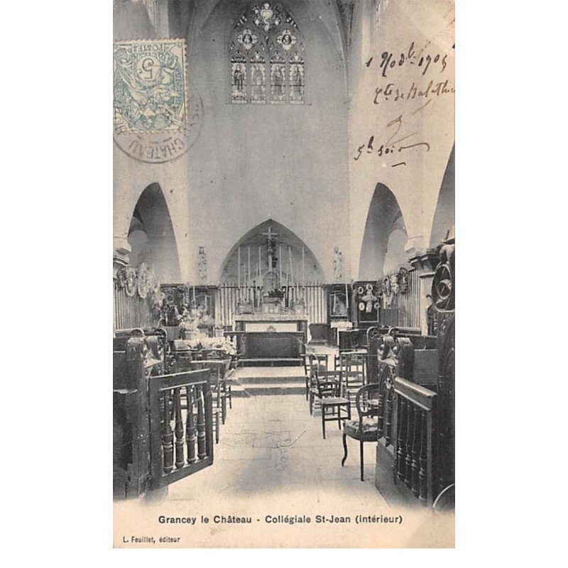 GRANCEY LE CHATEAU - Collégiale Saint Jean - très bon état