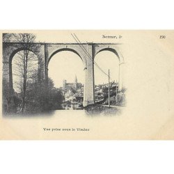 SEMUR - Vue prise sous le Viaduc - très bon état