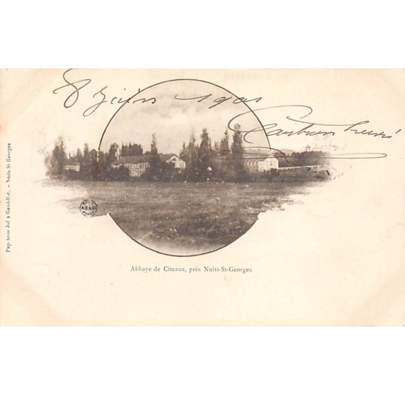Abbaye de Citeaux près NUITS SAINT GEORGES - très bon état