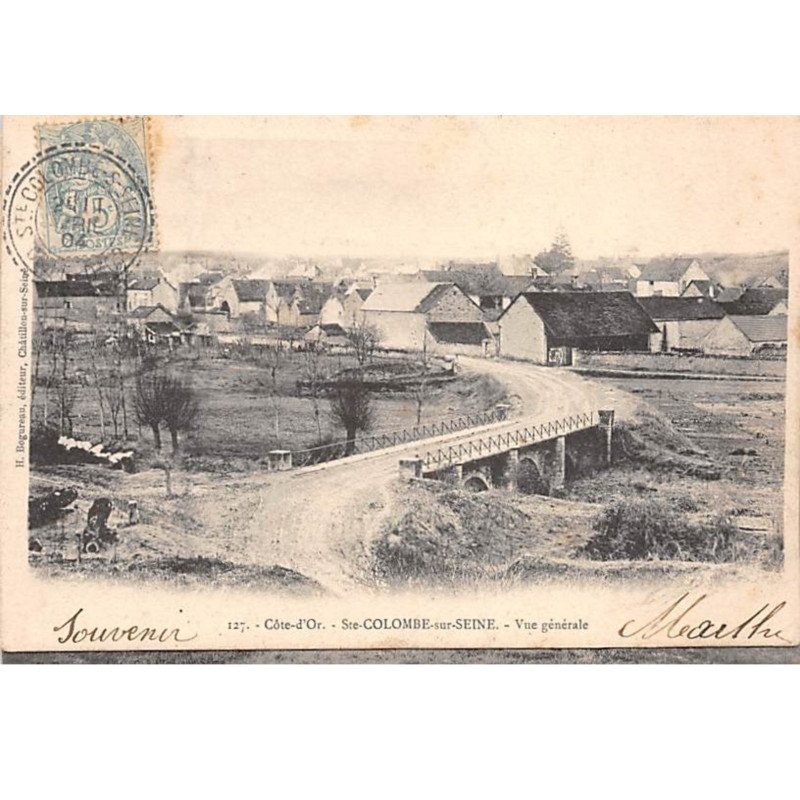 SAINTE COLOMBE SUR SEINE - Vue générale - très bon état