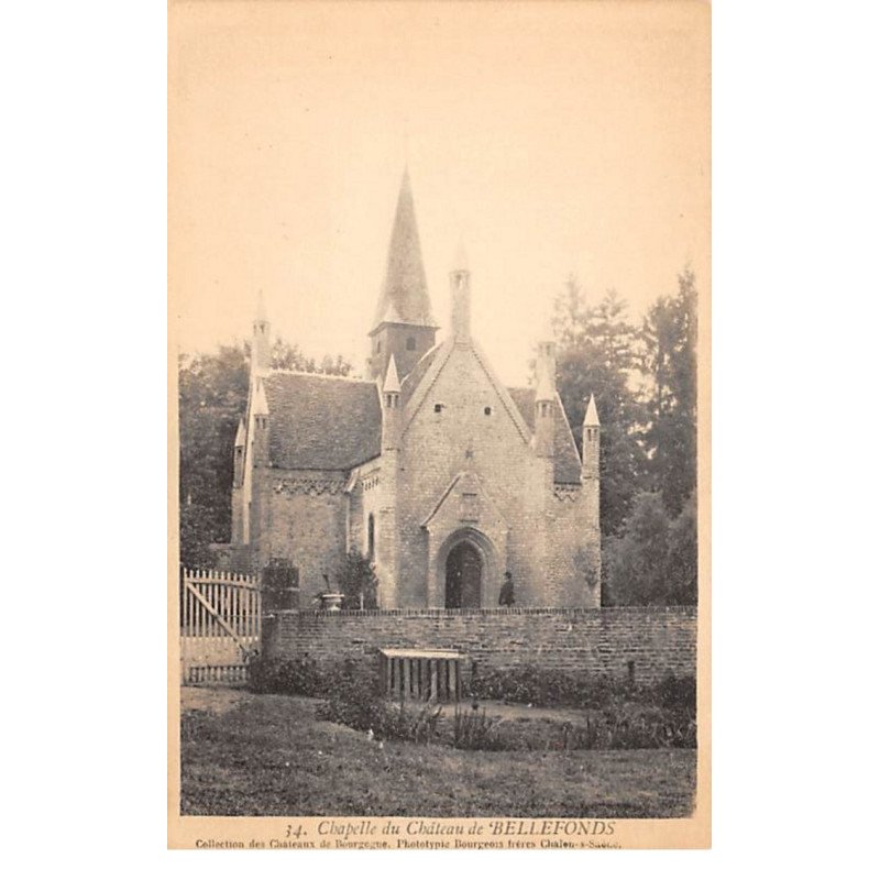 Chapelle du Château de BELLEFONDS - très bon état