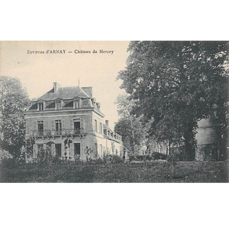 Environs d'ARNAY - Château de MERCEY - très bon état