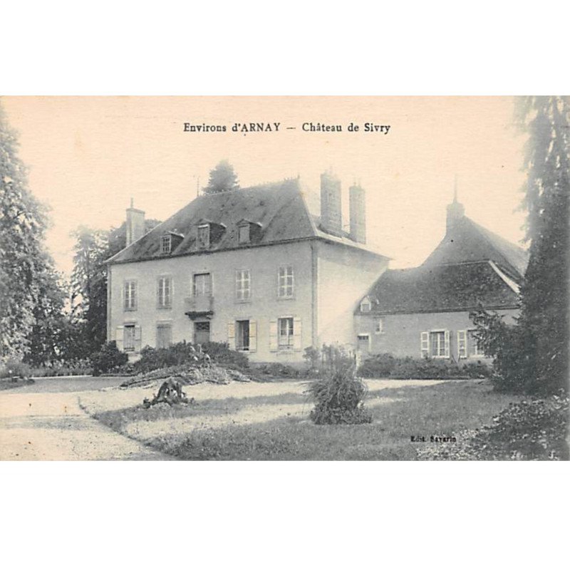Environs d'ARNAY - Château de SIVRY - très bon état