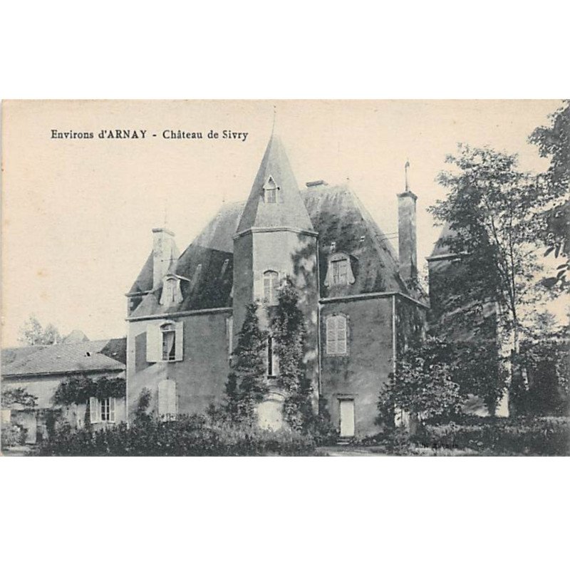 Environs d'ARNAY - Château de SIVRY - très bon état