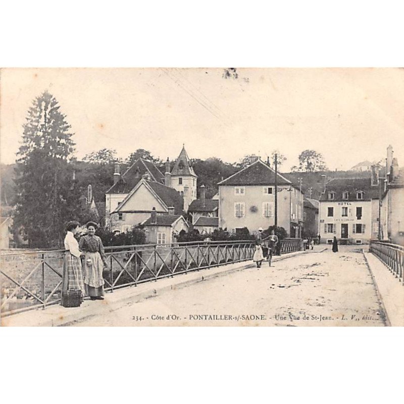 PONTAILLER SUR SAONE - Une vue de Saint Jean - très bon état