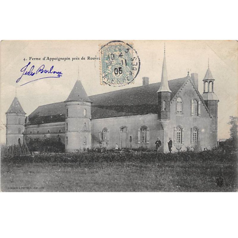 Ferme d'Appoignepin près de Rouvray - très bon état