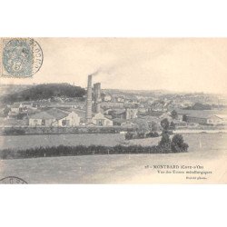 MONTBARD - Vue des Usines métallurgiques - très bon état