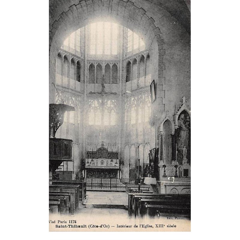 SAINT THIBAULT - Intérieur de l'Eglise - très bon état