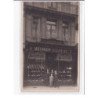 SAINT QUENTIN : carte photo du magasin "au Soulier d'Or" Meunier - Duchene (5 rue de la Sellerie)chaussure-très bon état