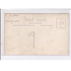 COULEUVRE : carte photo de la classe 1923 - état