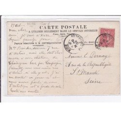 NICE : carte photo de pêcheurs en 1906 - très bon état