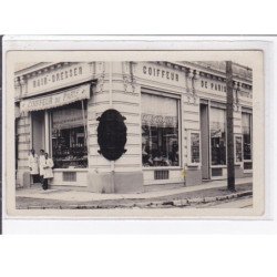 NICE : carte photo du salon de coiffure (Coiffeur de Paris) - très bon état