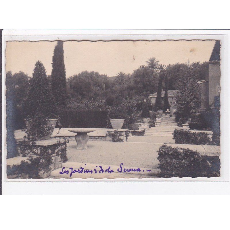 CANNES : carte photo de la villa Isola Serena (avenue Isola Bella) - très bon état